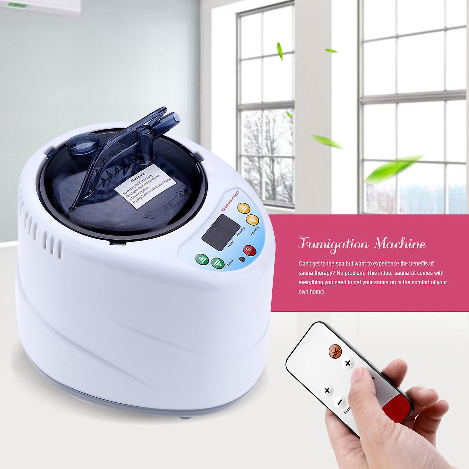 2l Fumigation Machine With Remote Control And Safety Protection For Sauna Spa Tent Body Therapy[us Plug 110v]