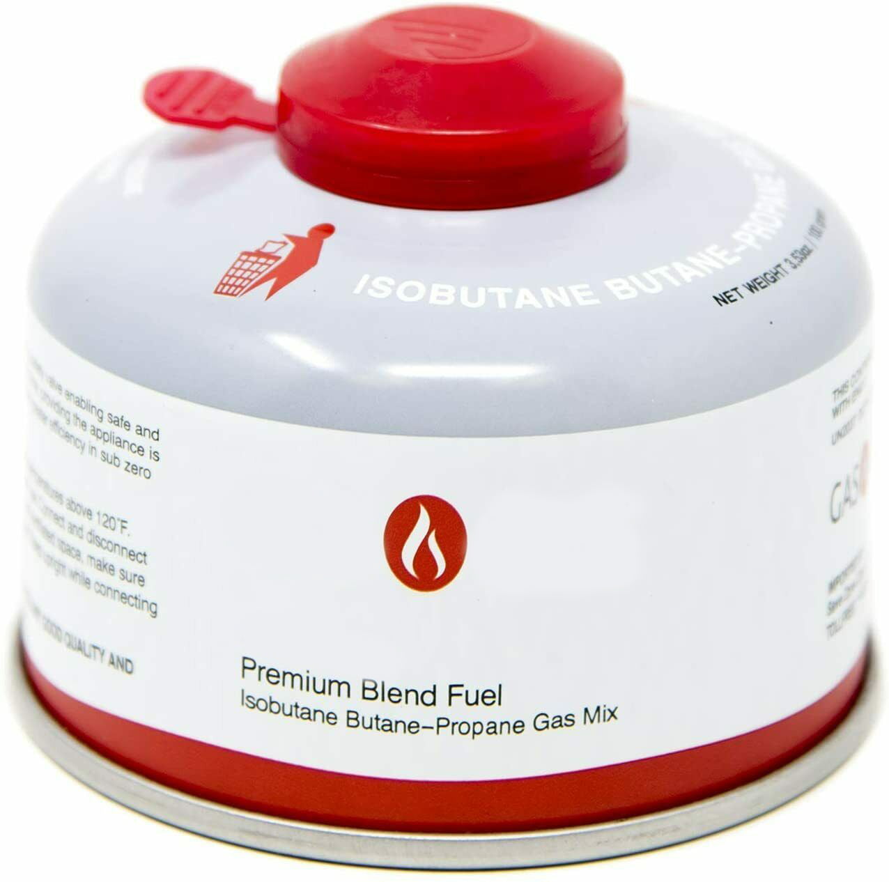 100G 4oz Isobutane Butane-Propane Fuel Blend Canister Can Camping Cooking Stove Hiking