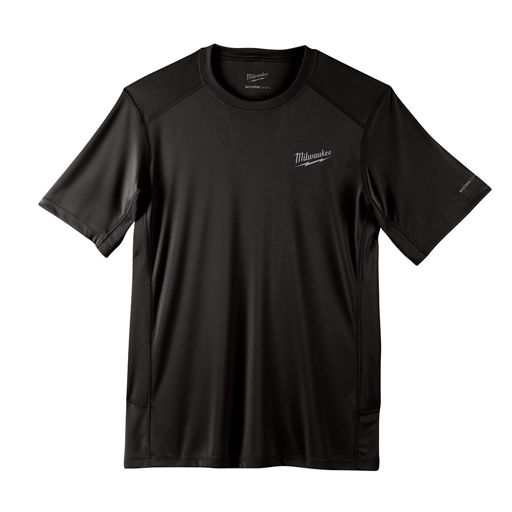 Milwaukee Workskin Lightweight Performance Shirt Short Sleeve Shirt Black Small