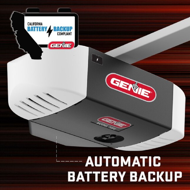 Genie 1.25-HP Rtp Belt Drive Garage Door Opener Battery Back-up