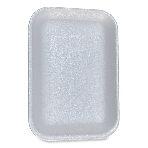 GEN Meat Trays | #2. 8.5 x 6.03 x 1.11， White， 500