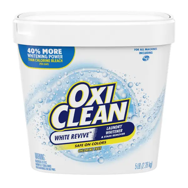 OXI CLEAN 5 lb White Revive Laundry Whitener and Stain Remover