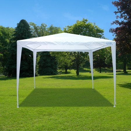 Zimtown 10'x 10' Outdoor Canopy Party Tent Patio Heavy duty Gazebo Wedding Tent