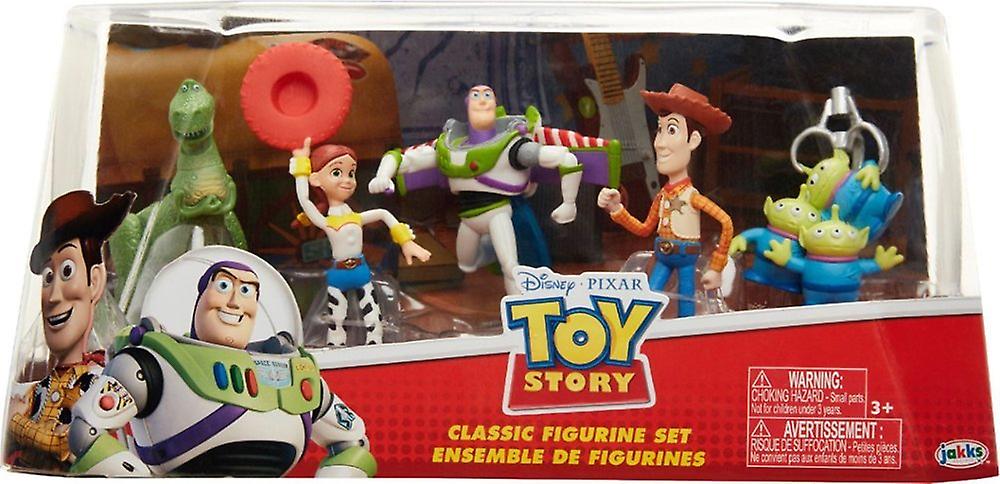 5-Pack Disney Pixar Toy Story Figure Set Woody Buzz Lightyear Rex