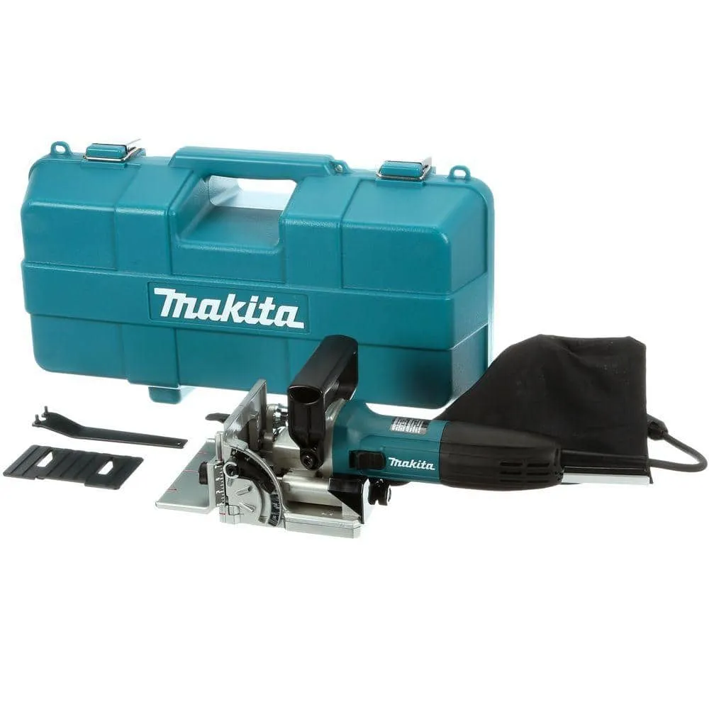 Makita 6 Amp Corded Plate Joiner with Dust Bag and Tool Case PJ7000