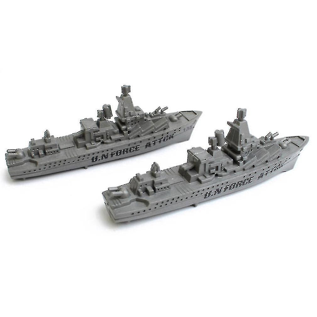 2pcs Army Figures Set Carrier Destroyer Military Simulation Toys For Kids