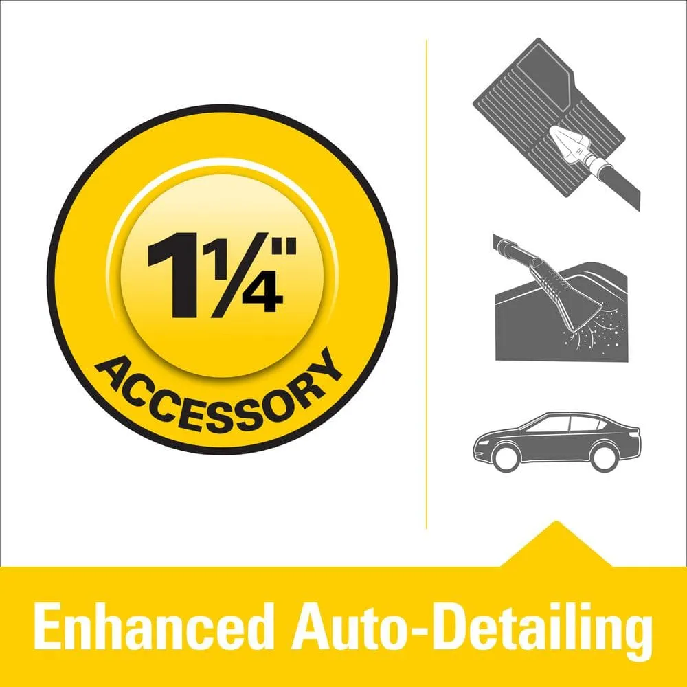 RIDGID 1-1/4 in. Premium Car Cleaning Accessory Kit for RIDGID Wet/Dry Shop Vacuums VT2534
