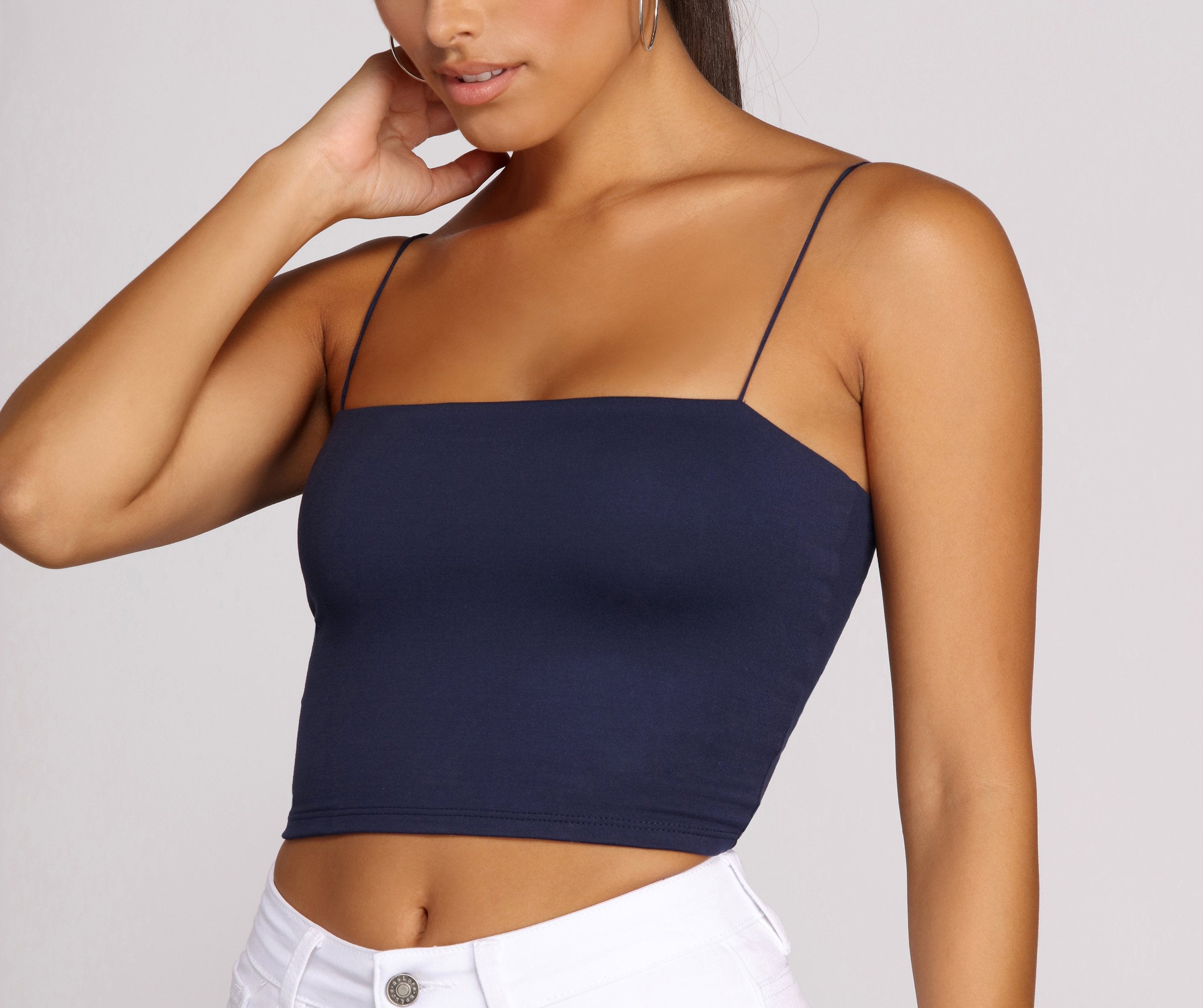 Cropped And Basic Tank