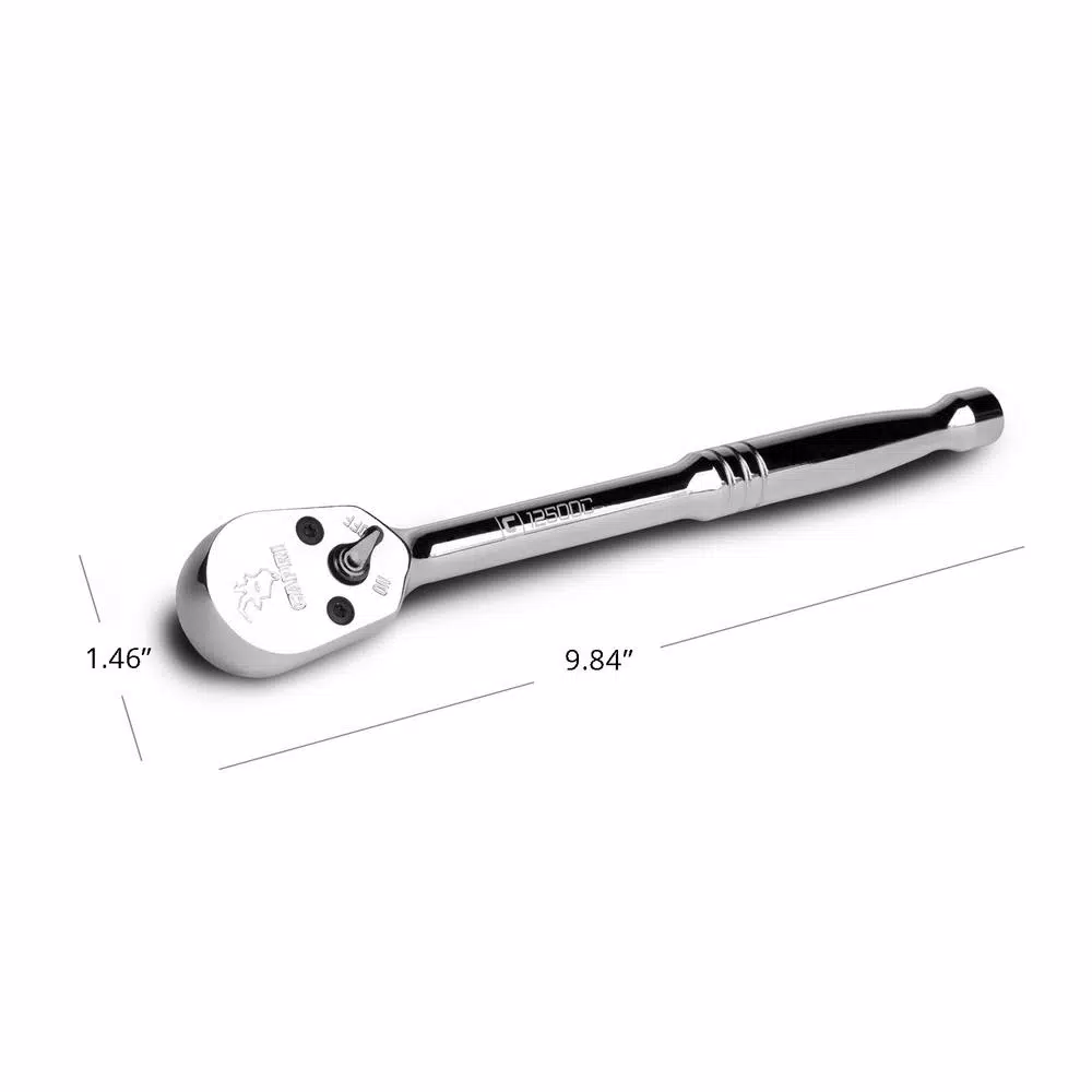 Capri Tools 1/2 in. Drive 72-Tooth Low Profile Ratchet and#8211; XDC Depot
