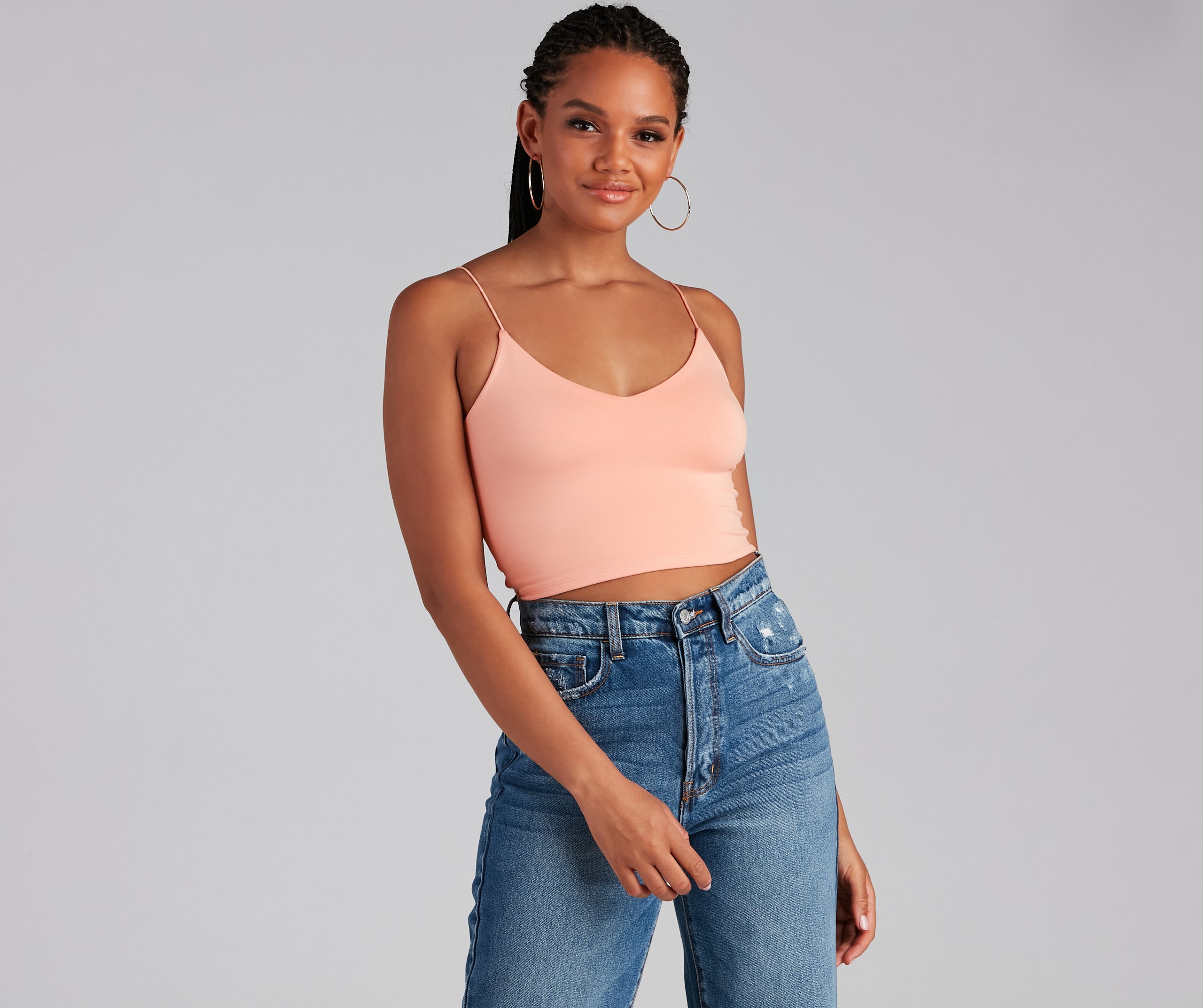 Girl Next Door Cropped Tank