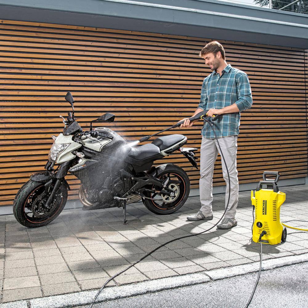 Karcher 1.673-609.0 1700 PSI 1.45 GPM K 2 Power Control Cold Water Electric Pressure Washer Plus Vario and DirtBlaster Spray Wands