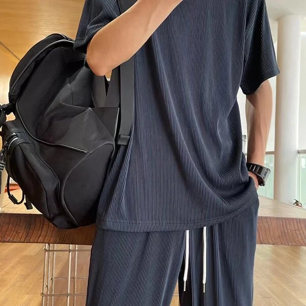 🔥Sunmer Hot Sale 🔥Ice Silk Male Casual Suit