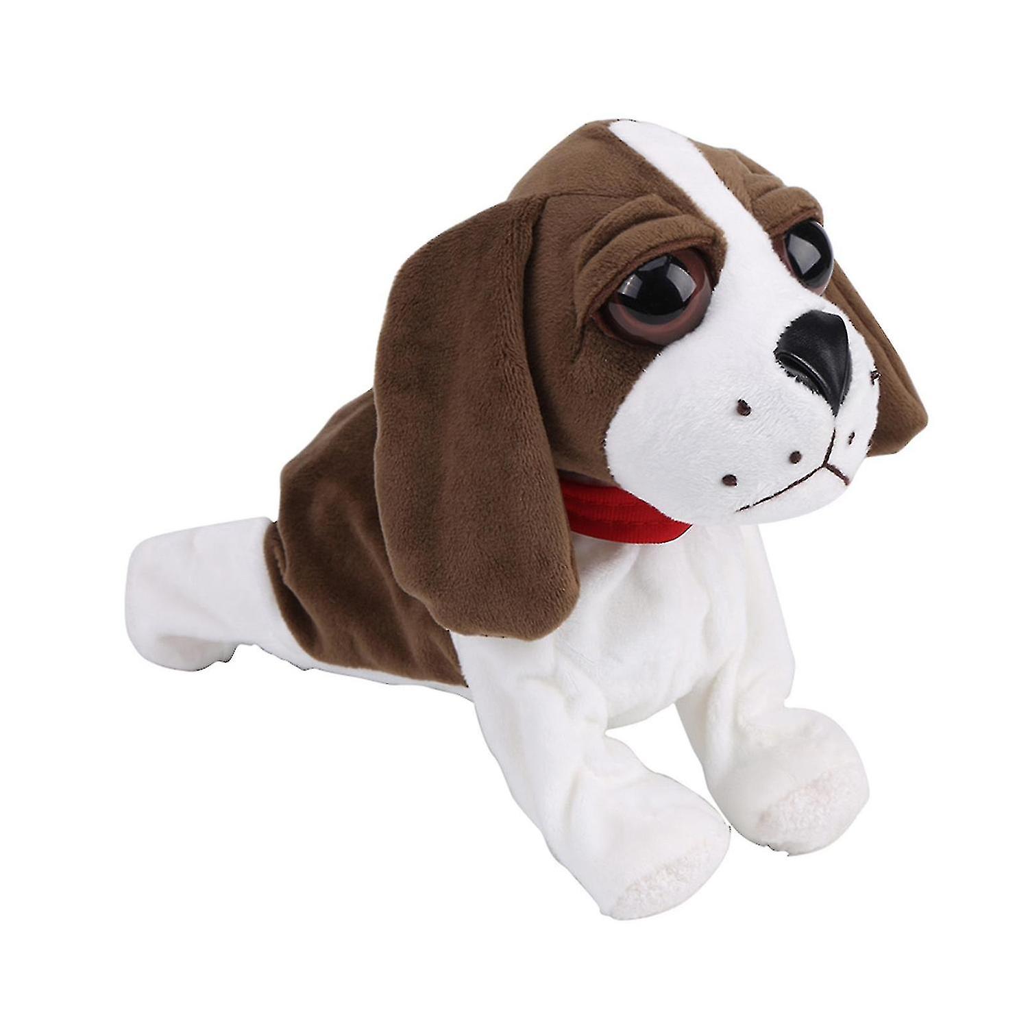 Lovely Plush Electronic Dog Pets Sound Control Kids Interactive Toy Christmas Gift