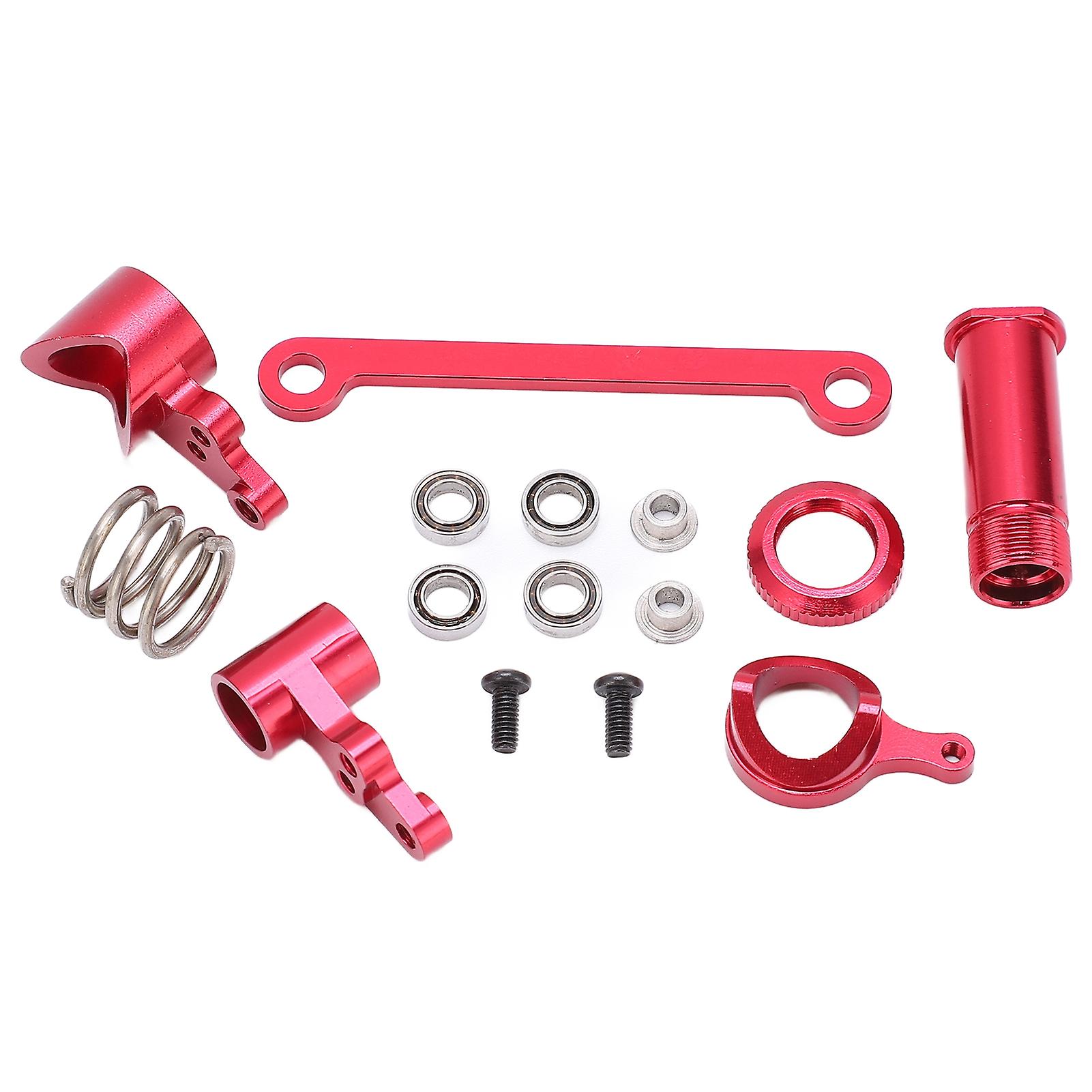 Rc Steering Knuckle Assembly Kit Aluminum Alloy For Lc Racing 1/14 Rc Car Truck Crawler Toysred