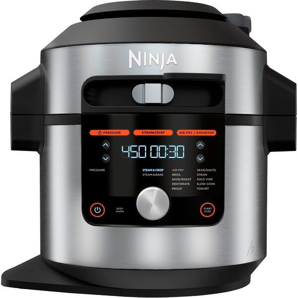 Ninja Foodi 14-in-1 8-qt XL Pressure Cooker Steam Fryer with SmartLid - - 35669844