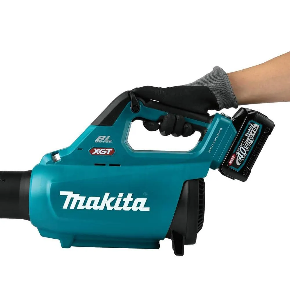 Makita 40-Volt max XGT Brushless Cordless Blower Kit (4.0Ah) GBU01M1