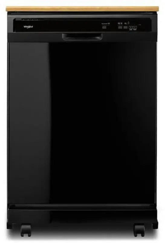 Whirlpool Portable Dishwasher - Black