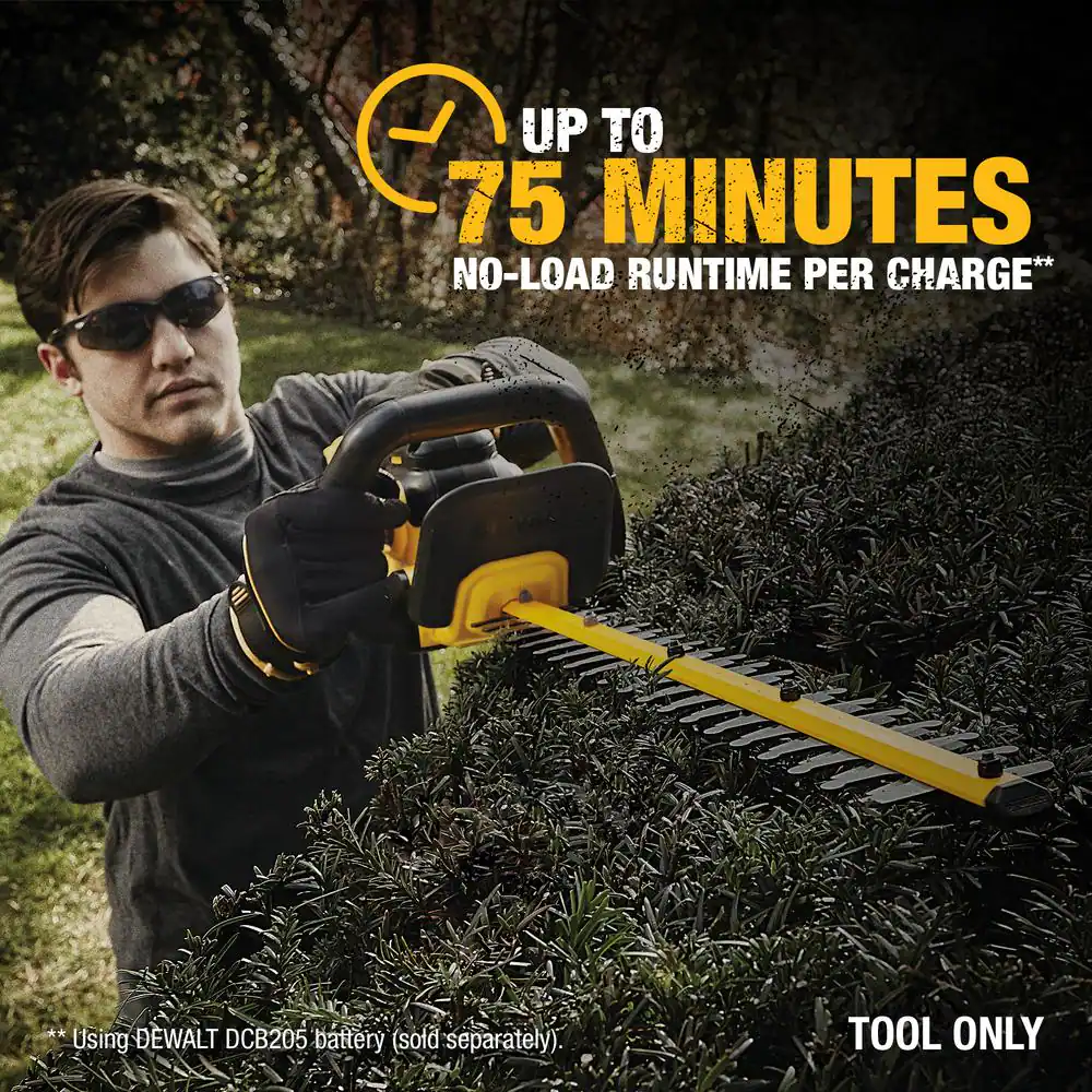DEWALT 20V MAX Cordless Battery Powered Hedge Trimmer and Cordless Pruner (Tools Only)