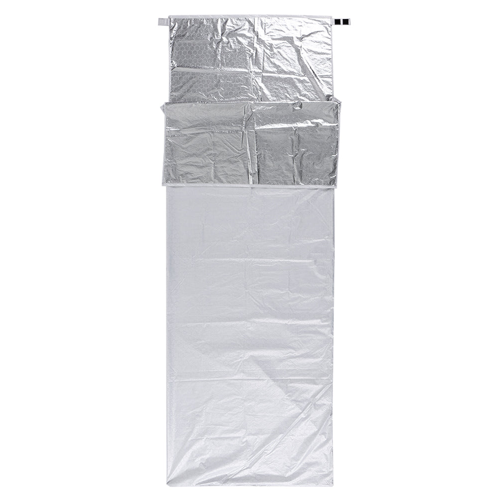 Lixada Portable Warming Single Sleeping Bag Reflective Lock Temperature Outdoor Camping Travel Hiking Sleeping Bag 200 * 72cm
