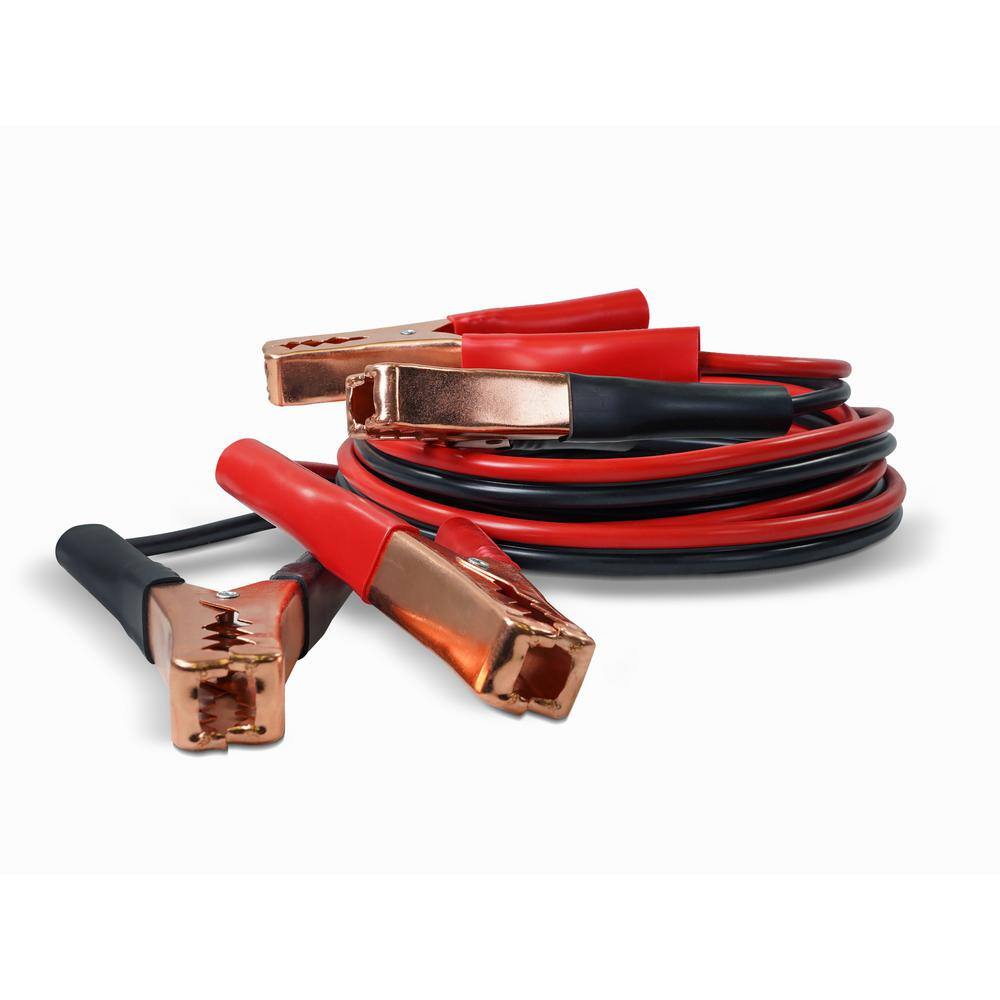 Schumacher Electric Schumacher 10-Gauge 12-foot Booster Cables with Color-Coded Cables and Clamps BC10