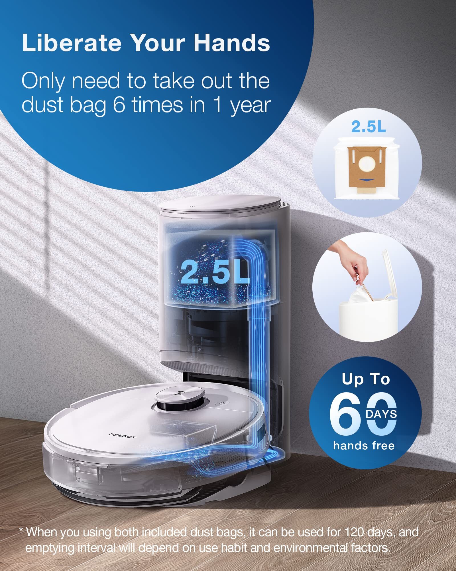 💝Last Day For Clearance💝 Robot Vacuum