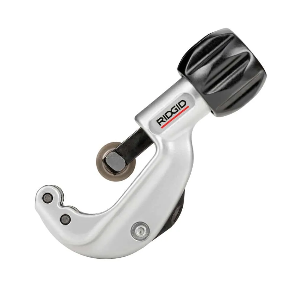 RIDGID 1/8 in. to 1-1/8 in.150 Constant Swing Copper Pipe & Stainless Steel Tubing Cutter w Easy Change Wheel Pin + Spare Wheel 31622
