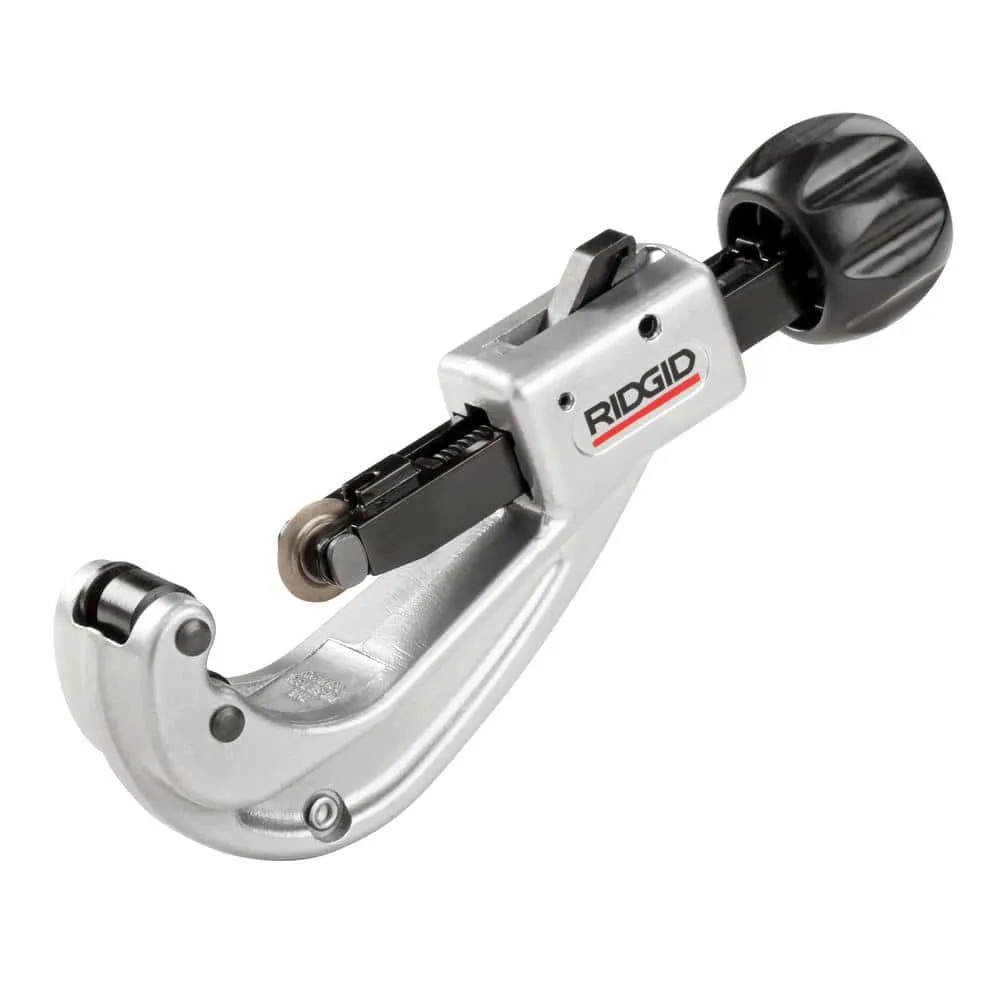 RIDGID 1/4 in. to 1-5/8 in. 151 Quick Acting Copper Pipe & Aluminum Tubing Cutter w/ Easy Change Wheel Pin + Spare Wheel 31632