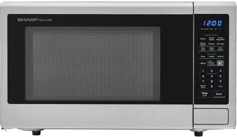 Sharp Countertop Microwave - 1.8 cu. ft. Stainless Steel