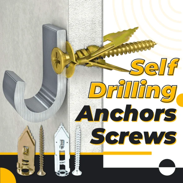 ( Hot Sale-SAVE 48% Off )Self-Drilling Anchors Screws🔥BUY 3 GET 1 FREE