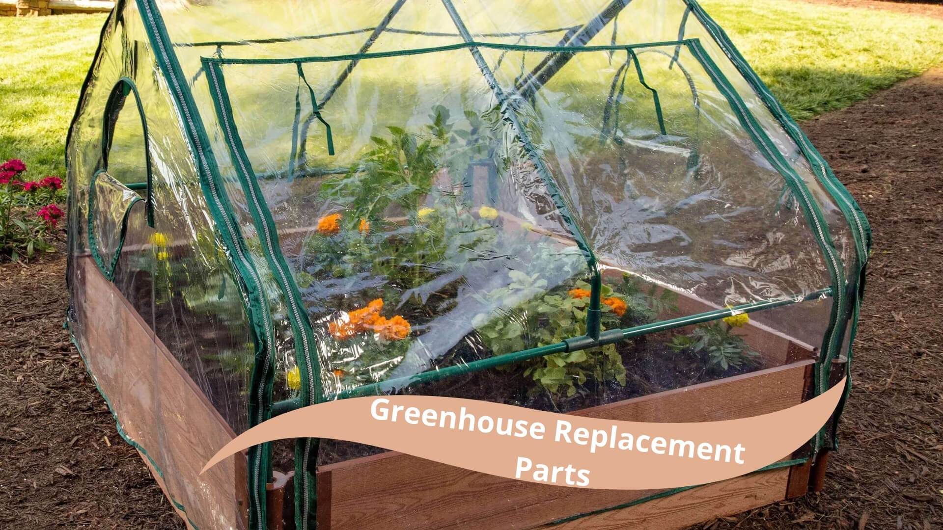 REPLACEMENT PARTS for: Extendable Cold Frame Greenhouse - 4' x 4' Kit