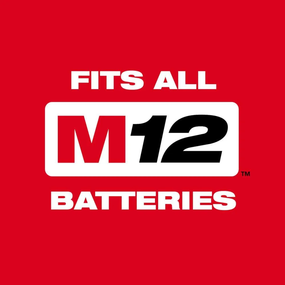 Milwaukee M12 12-Volt Lithium-Ion Cordless Bluetooth/AM/FM Jobsite Radio with Charger 2951-20