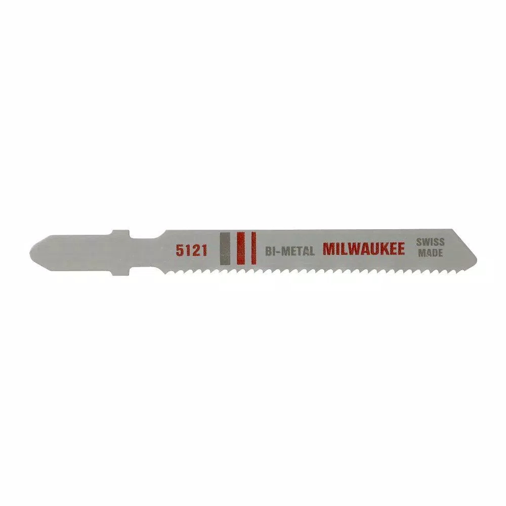 Milwaukee 4 in. 10 TPI T-Shank Nail Embedded Wood Jig Saw Blade and#8211; XDC Depot