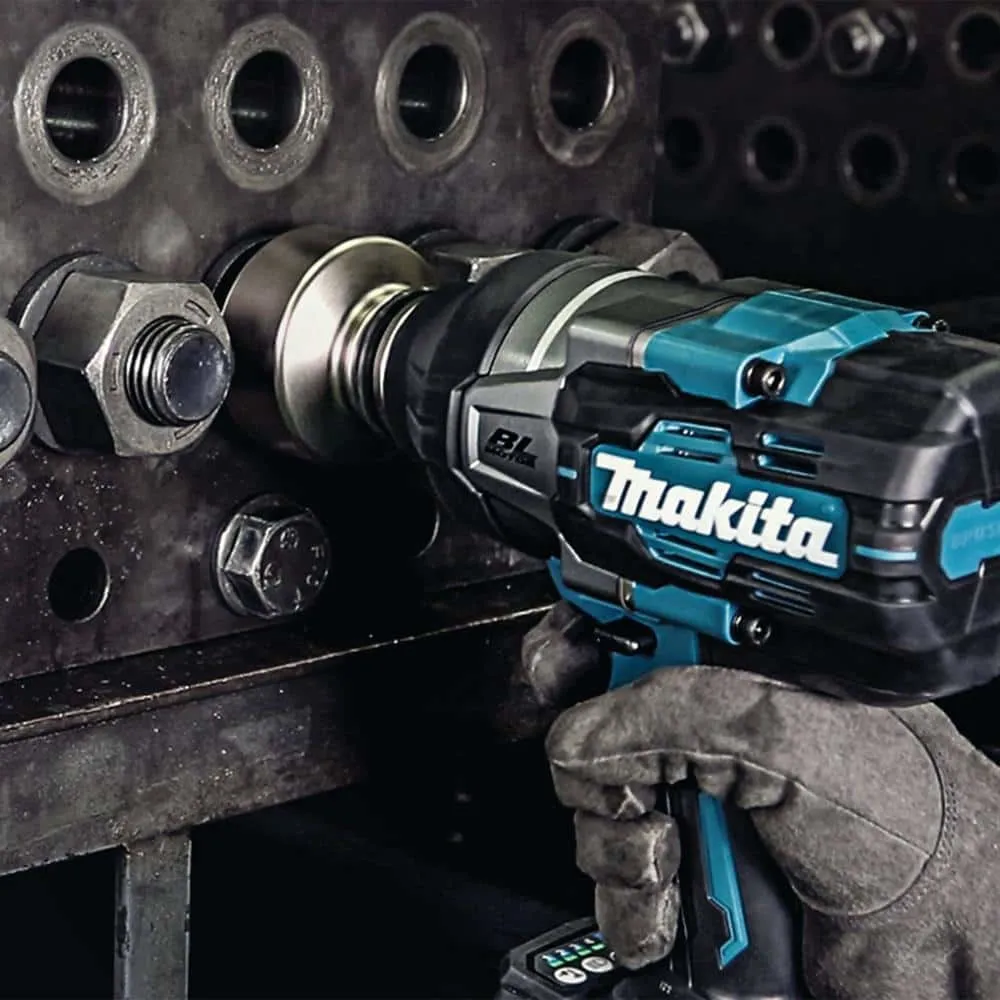 Makita 40V Max XGT Brushless Cordless 4-Speed High-Torque 3/4 in. Impact Wrench Kit w/Friction Ring Anvil 2.5Ah GWT01D
