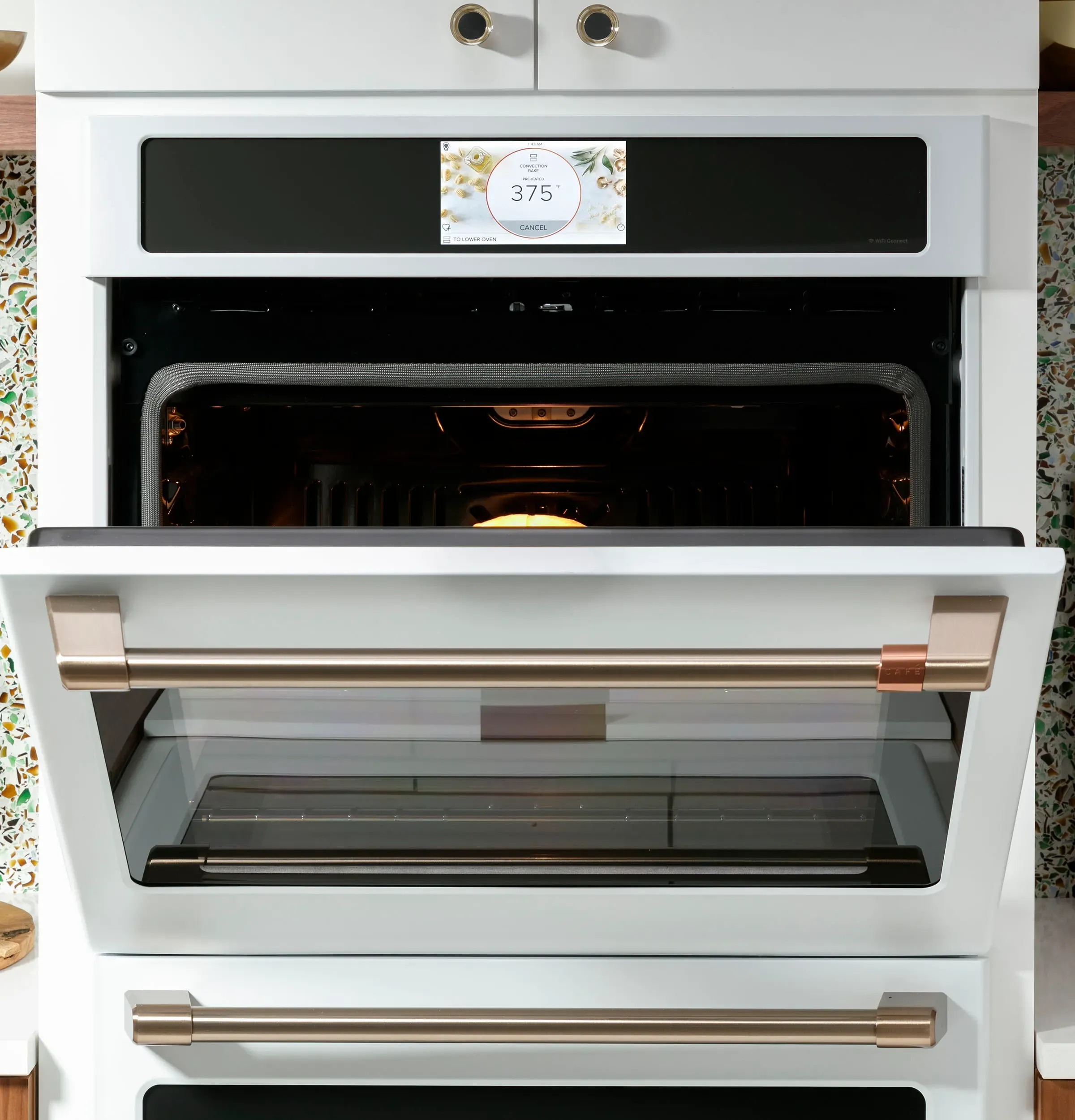 Cafe Double Wall Oven， 30 Inch CTD90DP4NW2