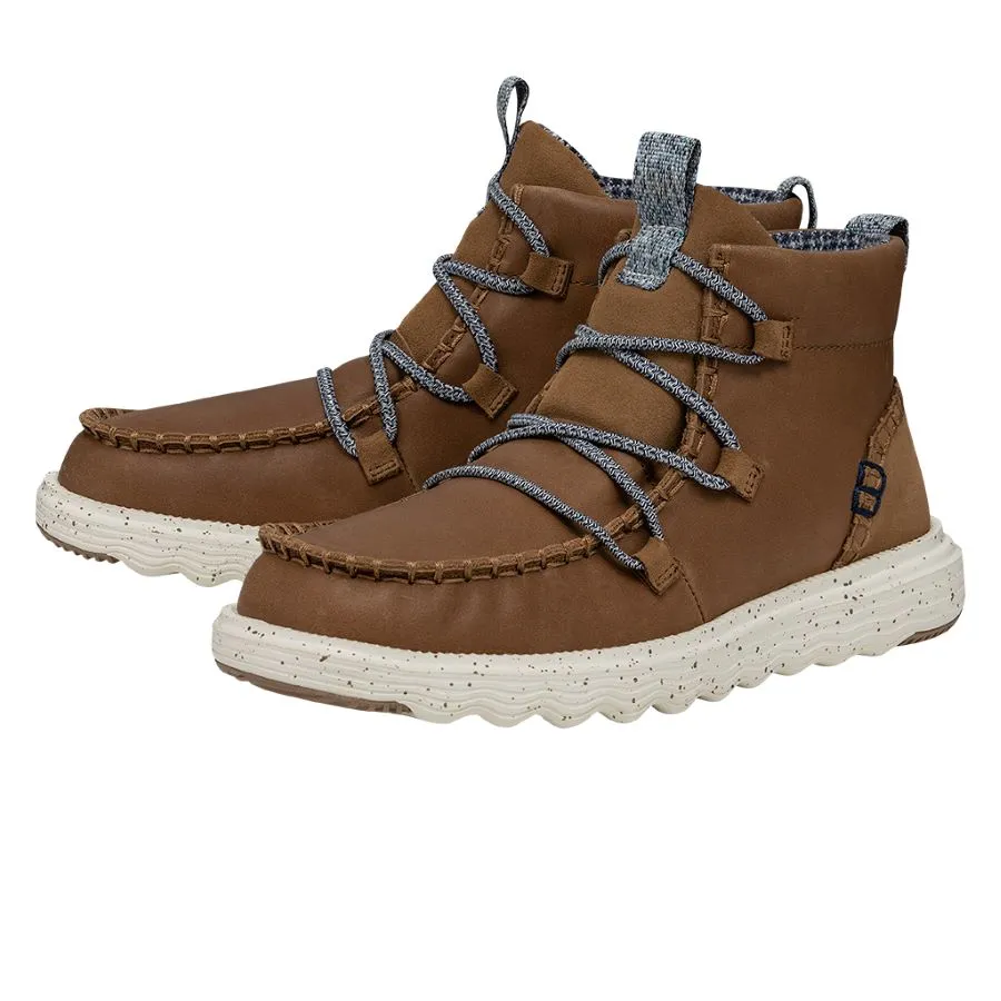 Reyes Boot Leather - Tobacco Brown