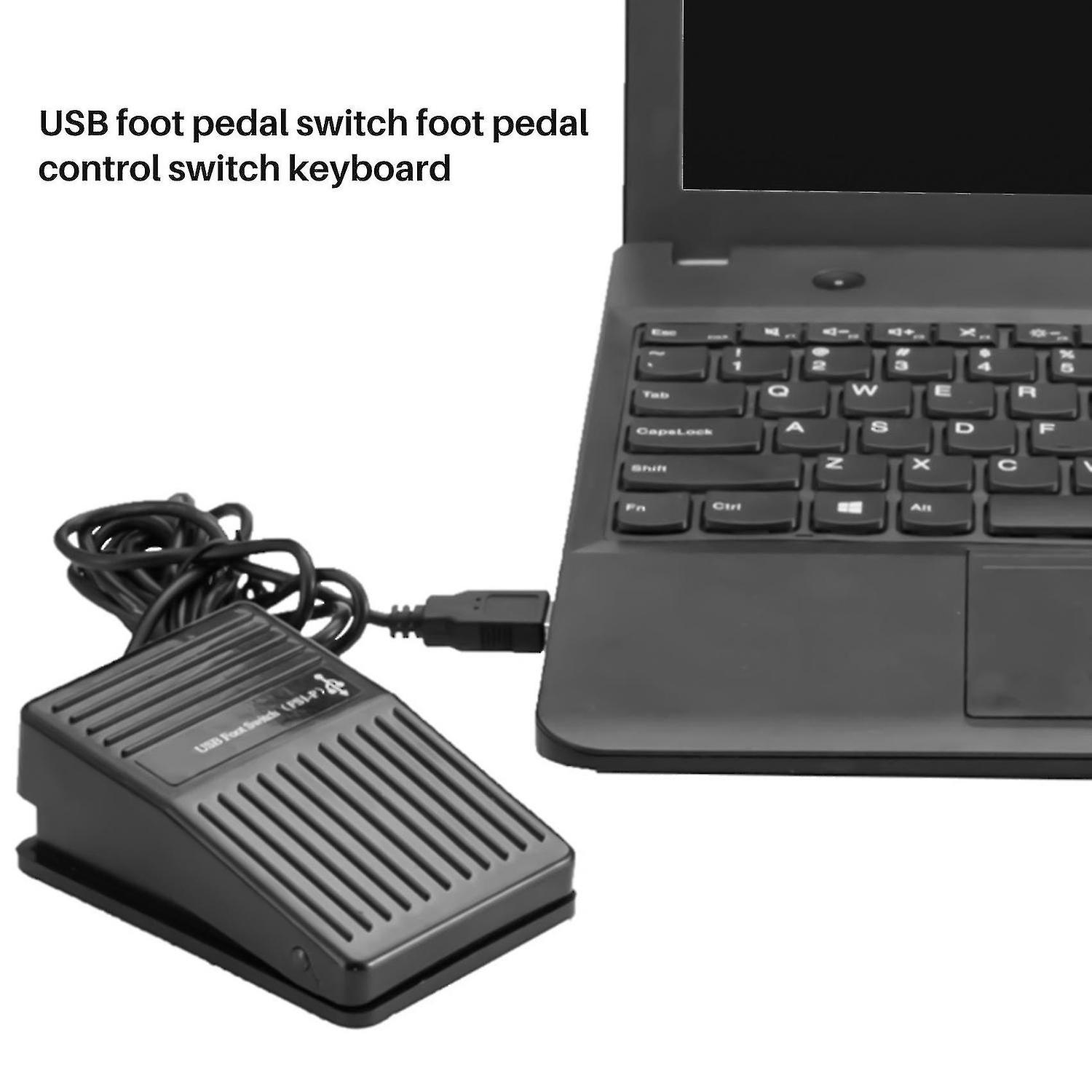 Usb Foot Pedal Switch Control Keyboard Action For Pc Computer Games New Foot Switch Usb Hid Pedal