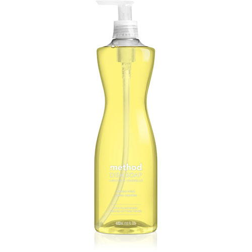 Method Products Inc. Method Products Dish Soap | Lemon Mint， 18 oz Pump Bottle， 6