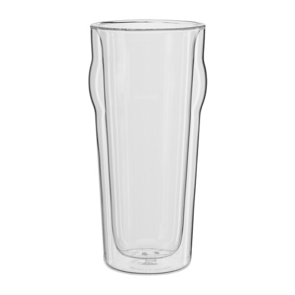 ZWILLING Sorrento 2-pc Double-Wall Pint Beer Glass Set - Clear