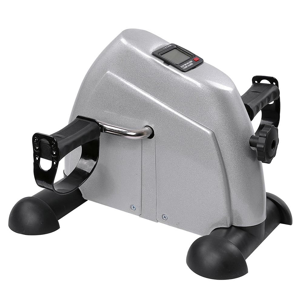 Yescom Portable Pedal Exercise Machine w/ LCD Display Silver