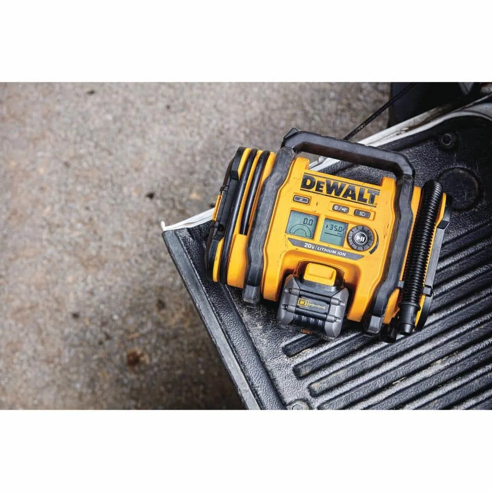 DEWALT 20V MAX Inflator (Tool Only) DCC020IB