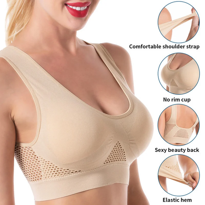 🔥BUY 1 GET 2 FREE TODAY(Add 3PCS To Cart) 🔥Breathable Cool Liftup Air Bra