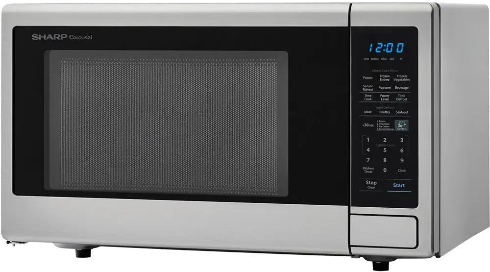 Sharp Countertop Microwave - 1.8 cu. ft. Stainless Steel