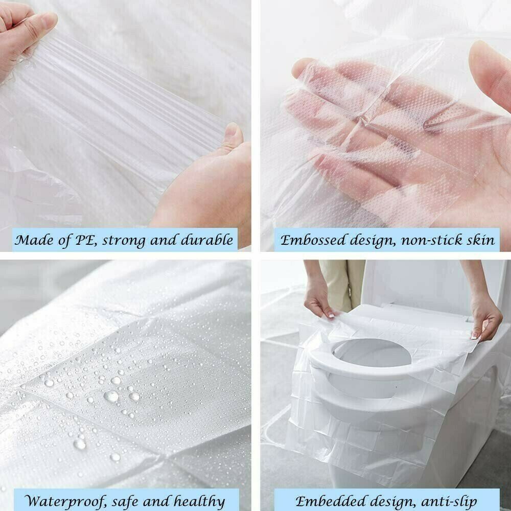 🔥Buy 2 Free Shipping🔥Biodegradable Disposable Plastic Toilet Seat Cover