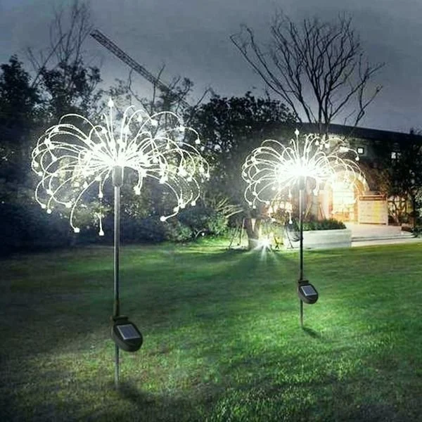 🔥BIG SALE -47% OFF🔥🔥-Waterproof  Solar Garden  Fireworks Lamp