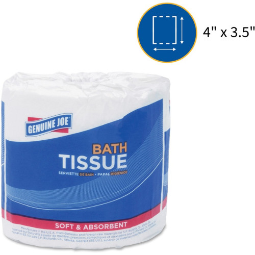 Genuine Joe 2-ply Standard Bath Tissue Rolls (2550096)