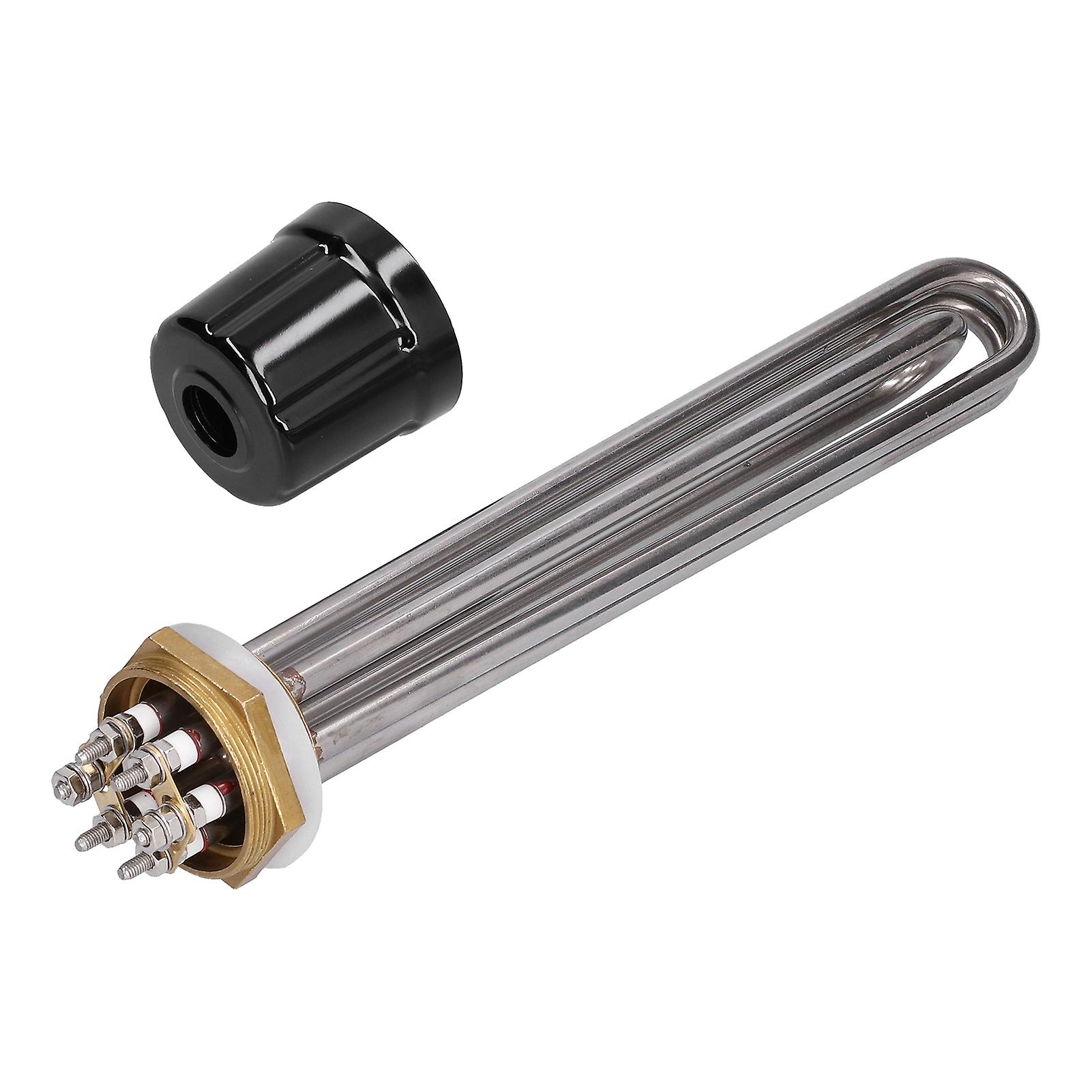 Heating Tube Electric Stainless Steel Rod Industrial Supplies Brass Thread Ac220/380v9kw 1.5in Bsp