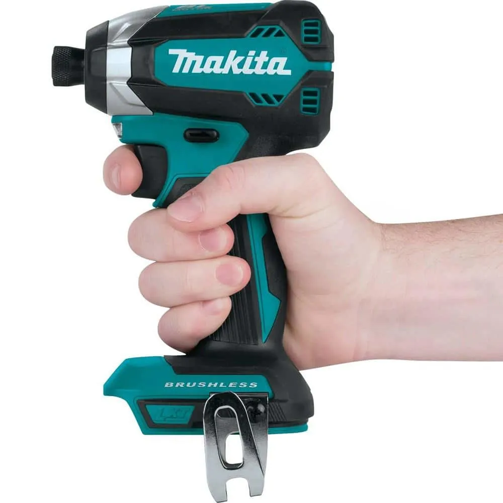 Makita 18V LXT Lithium-Ion Brushless 1/4 in. Cordless Impact Driver (Tool Only) XDT13Z