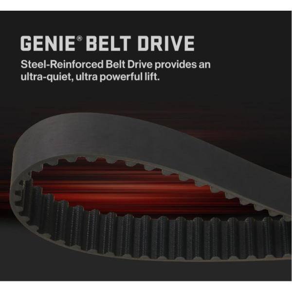 Genie 1055-TKV QuietLift 750 3/4 HPc Ultra-Quiet Belt Drive Garage Door Opener