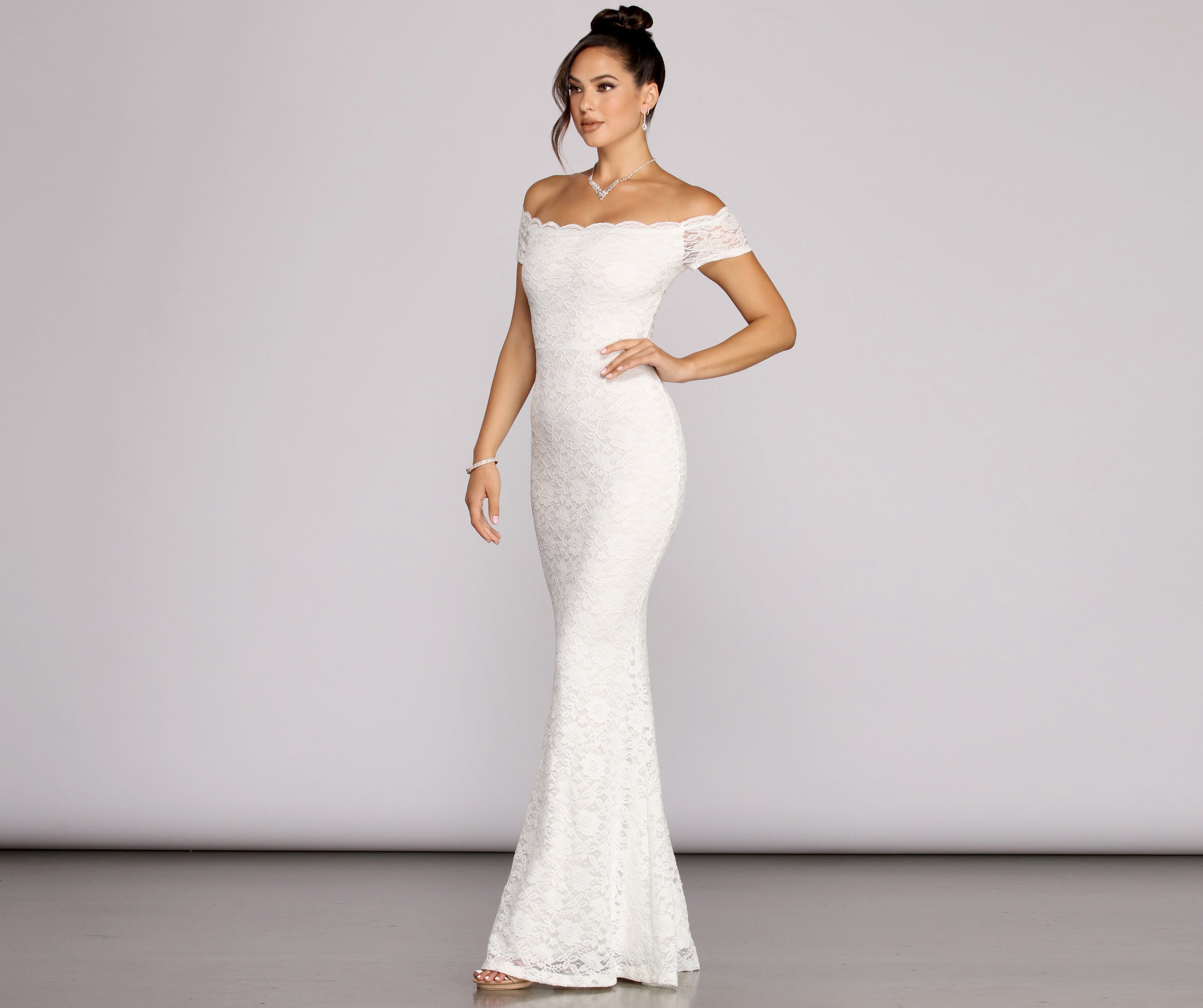 Adley Lace Gown