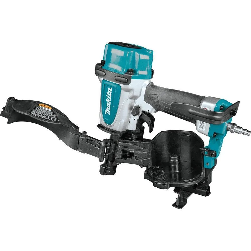 Makita 15 Degree 1-3/4 in. Pneumatic Coil Roofing Nailer AN454